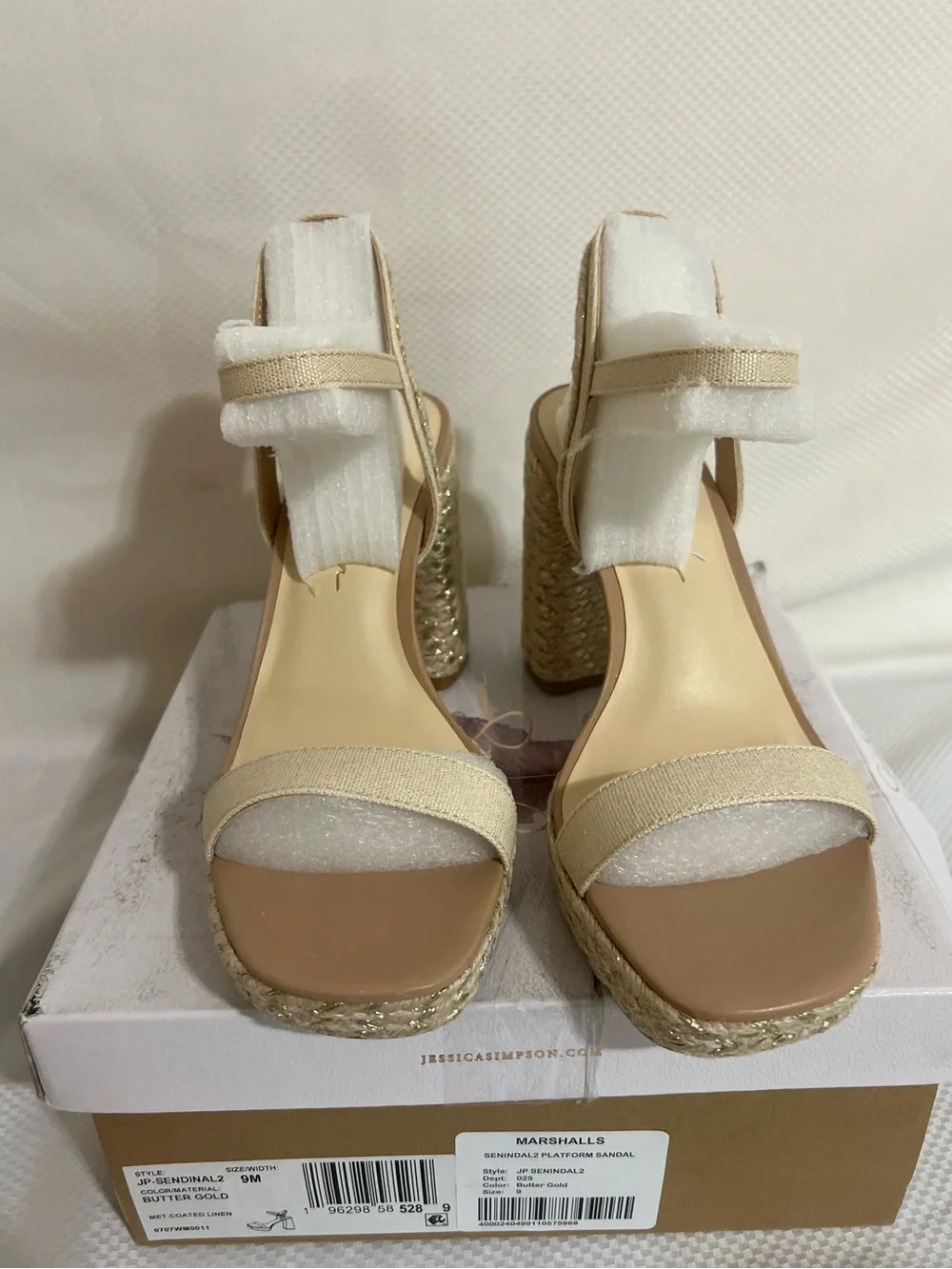 NEW JESSICA SIMPSON Senindalz platform sandal size: 9M